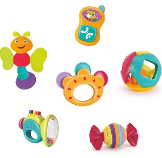 匯樂寶寶搖鈴（6只裝）